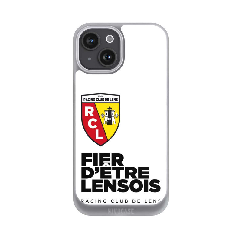 iPhone 15 NIVOpure RC Lens Fier D'être Lensois - Weiß