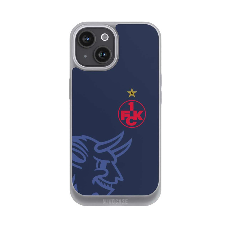 iPhone 15 NIVOpure Auswärts Trikot - 1.FCK blau
