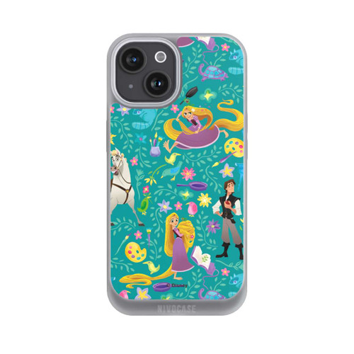 Apple iPhone 15 NIVOpure Rapunzel Blue Pattern