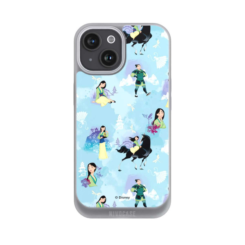 iPhone 15 NIVOpure Mulan Watercolour Pattern