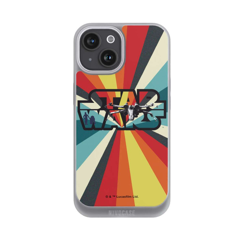 iPhone 15 NIVOpure Retro X-Wing Star Wars Logo