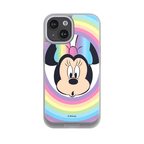 Apple iPhone 15 NIVOpure Minnie Rainbow Circle