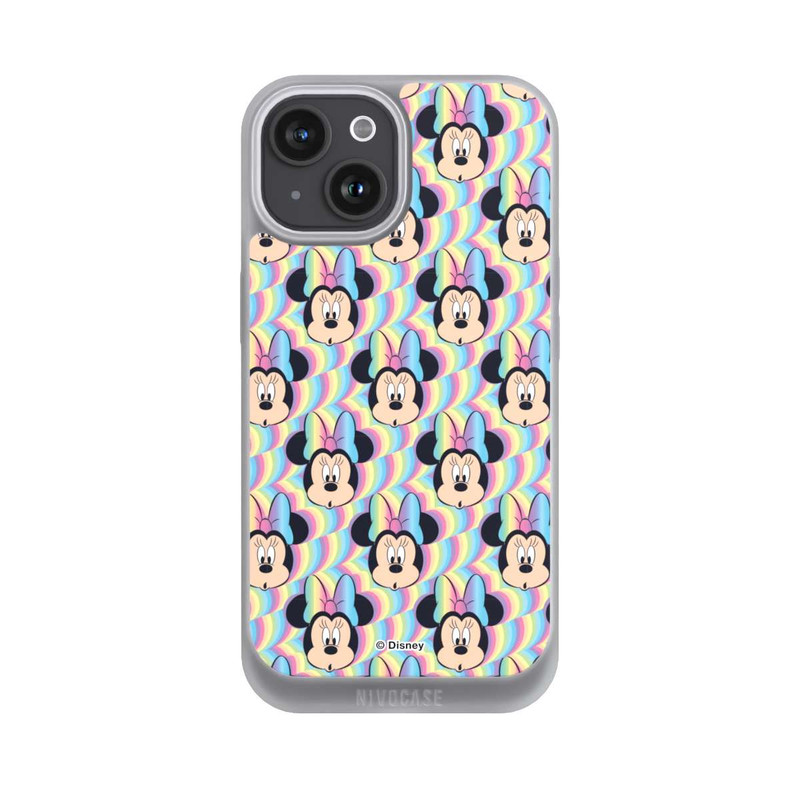 iPhone 15 NIVOpure Minnie Rainbow Faces