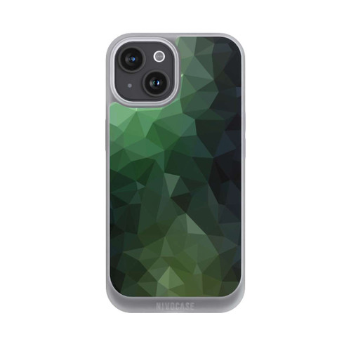 Apple iPhone 15 NIVOpure Polygonal Mosaic Green