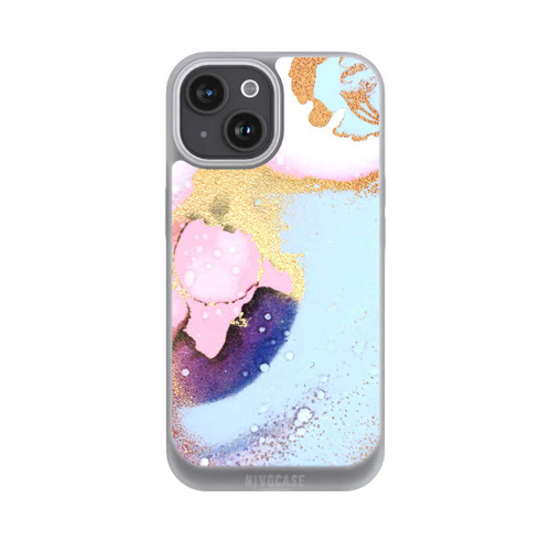Apple iPhone 15 NIVOpure Pastel Glamour Ink Texture