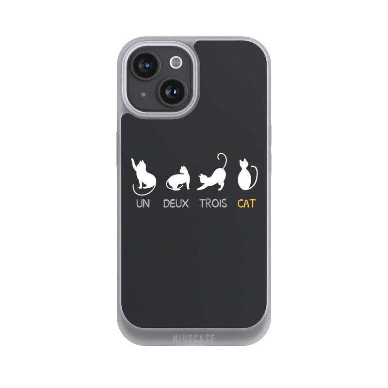 iPhone 15 NIVOpure Un Deux Trois Cat