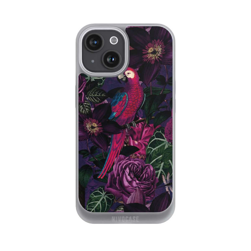 iPhone 15 NIVOpure Dark Jungle Bird