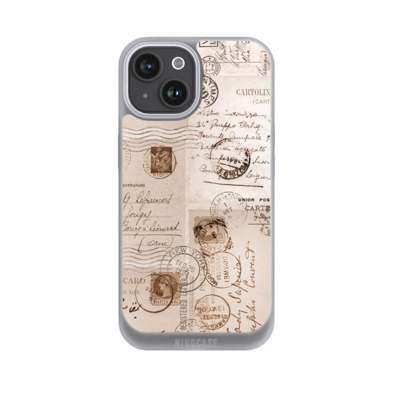 iPhone 15 NIVOpure Vintage Stamps