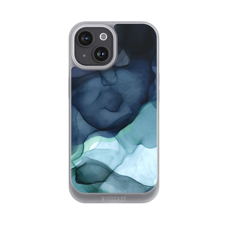 iPhone 15 NIVOpure Flüssig Kunst Dämmerungsstimmung