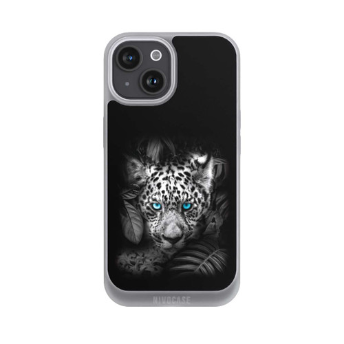 Apple iPhone 15 NIVOpure Jaguar Schwarz Dschungel