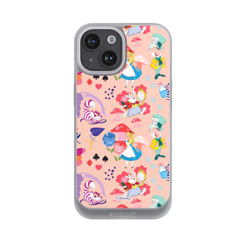 Apple iPhone 15 NIVOpure Alice Crazy Pattern