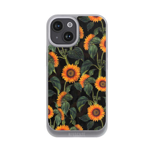 Apple iPhone 15 NIVOpure Sonnenblume schwarz