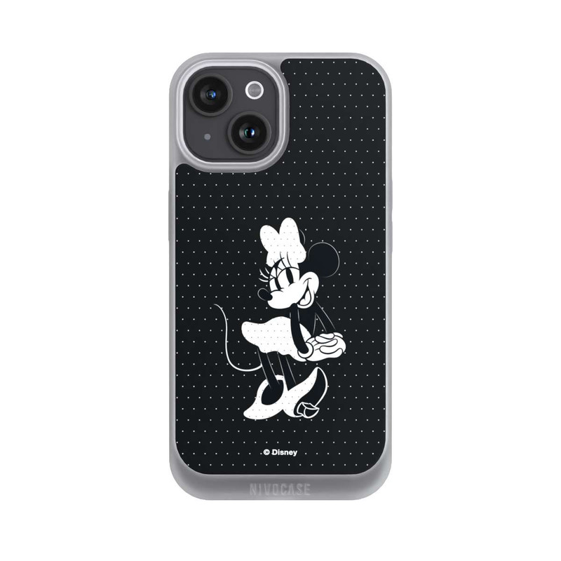 iPhone 15 NIVOpure Minnie Frech Schwarz