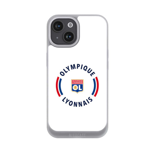 Apple iPhone 15 NIVOpure OL Logo Blanc