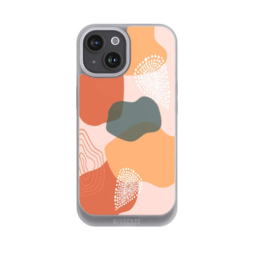 Apple iPhone 15 NIVOpure Abstract Botanical Pattern 2