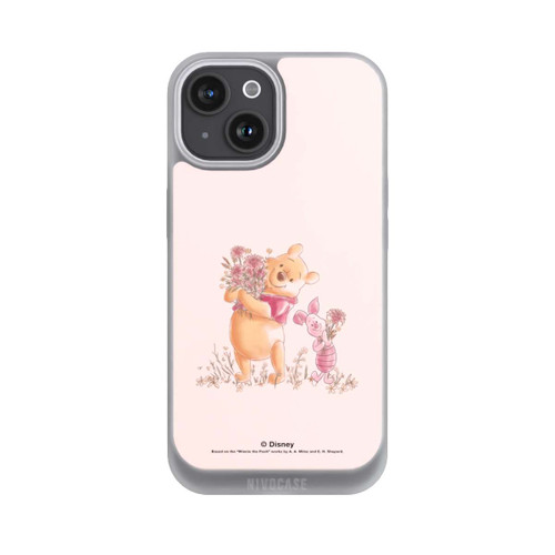 Apple iPhone 15 NIVOpure Winnie Puuh and Ferkel Blumen