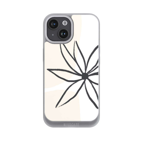 Apple iPhone 15 NIVOpure Blume und Creme