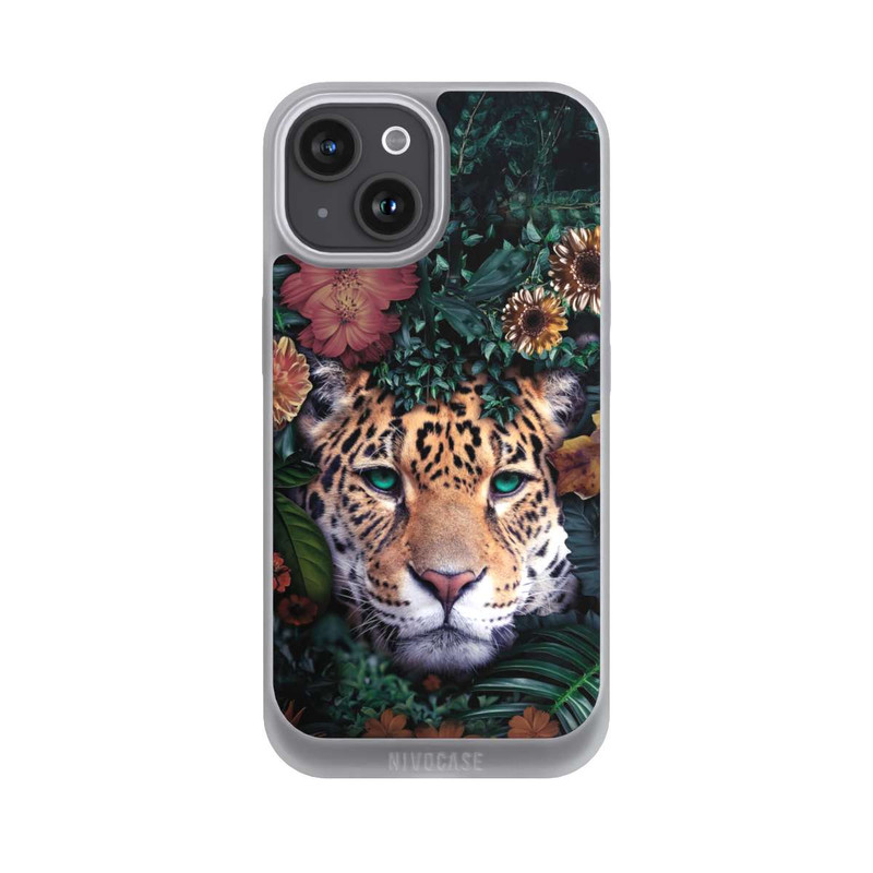 iPhone 15 NIVOpure Jaguar im Dschunglegrün