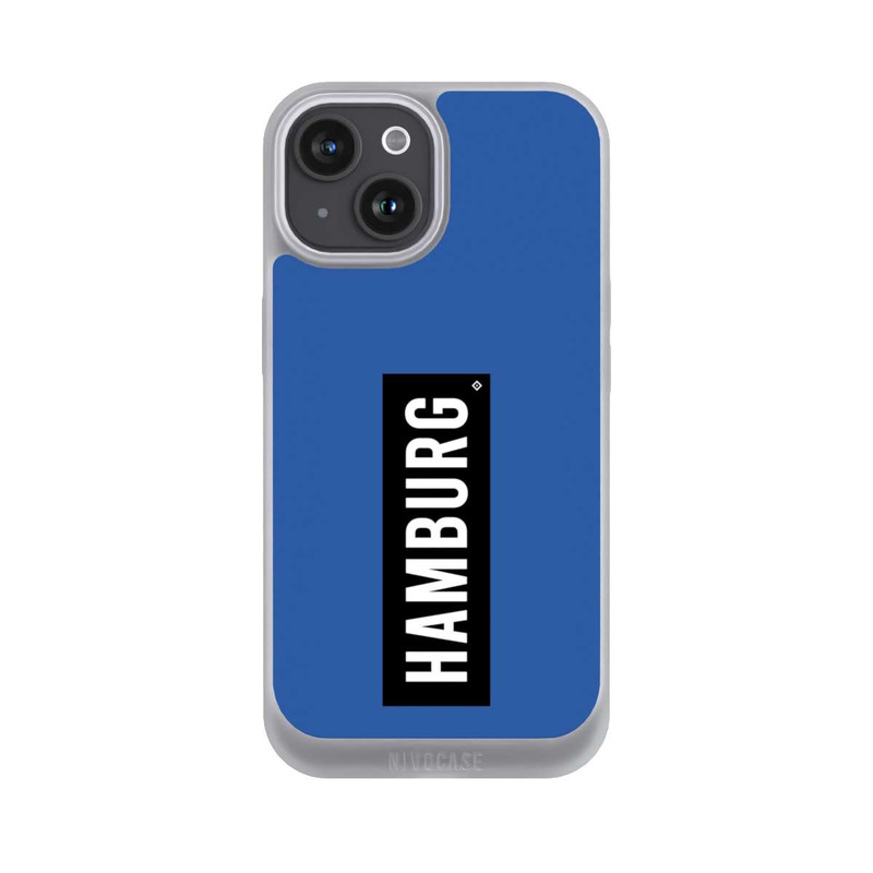 iPhone 15 NIVOpure HSV Hamburg Schwarz Blau