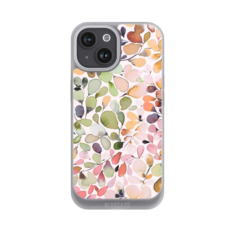iPhone 15 NIVOpure Feuillu Nature Campagne Eucalyptus