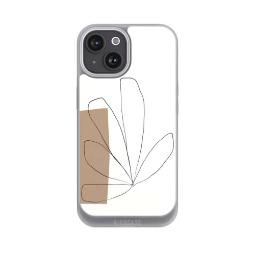 Apple iPhone 15 NIVOpure Blumen und Formen Nr. 2 - Anastasia Sawall