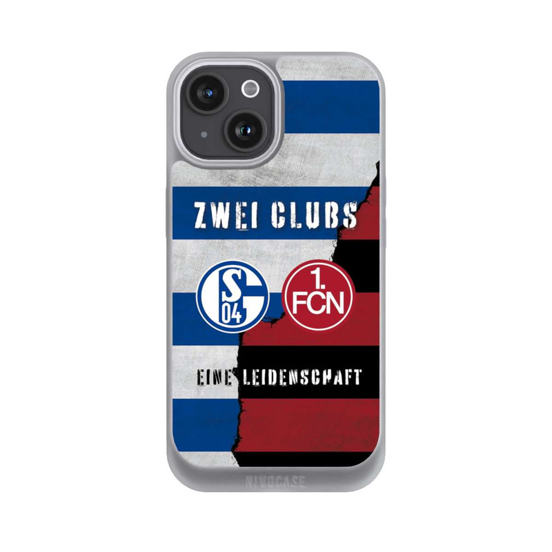 iPhone 15 NIVOpure Fanfreundschaft Schalke x Nürnberg