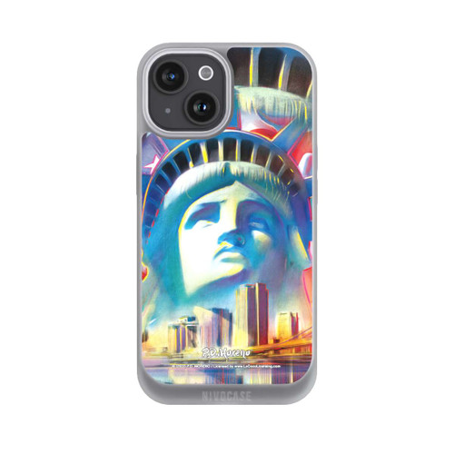Apple iPhone 15 NIVOpure New York Liberty Art By P.D. Moreno