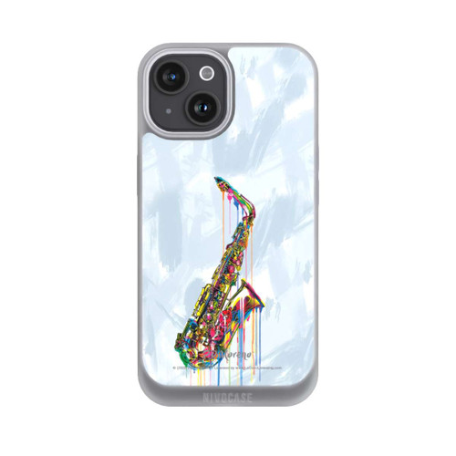 Apple iPhone 15 NIVOpure Saxophone Art By P.D. Moreno