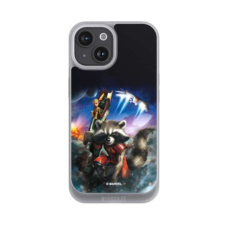 iPhone 15 NIVOpure Rocket & Baby Groot Guardians Of The Galaxy