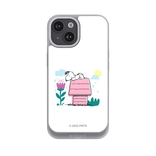 Apple iPhone 15 NIVOpure Snoopy Hundehütte Frühling