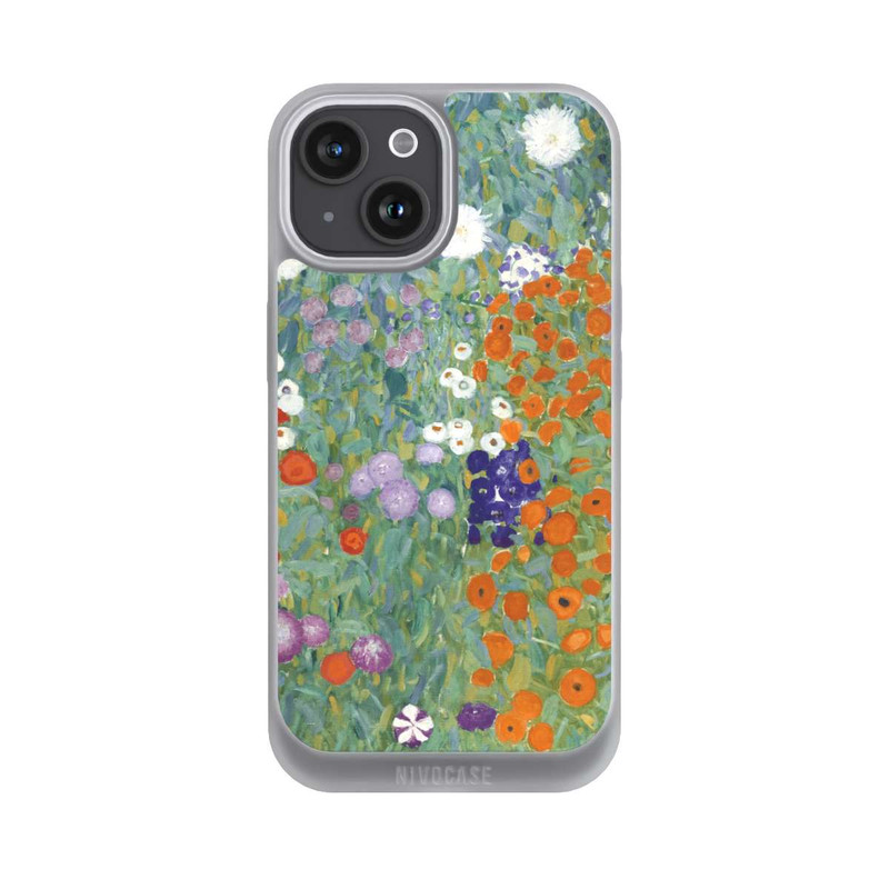 iPhone 15 NIVOpure Blühender Garten - Gustav Klimt