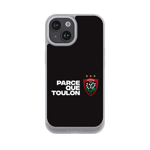 Apple iPhone 15 NIVOpure RC Toulonnais PQT Noir