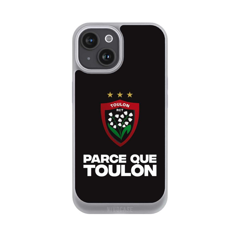 iPhone 15 NIVOpure RC Toulonnais Noir