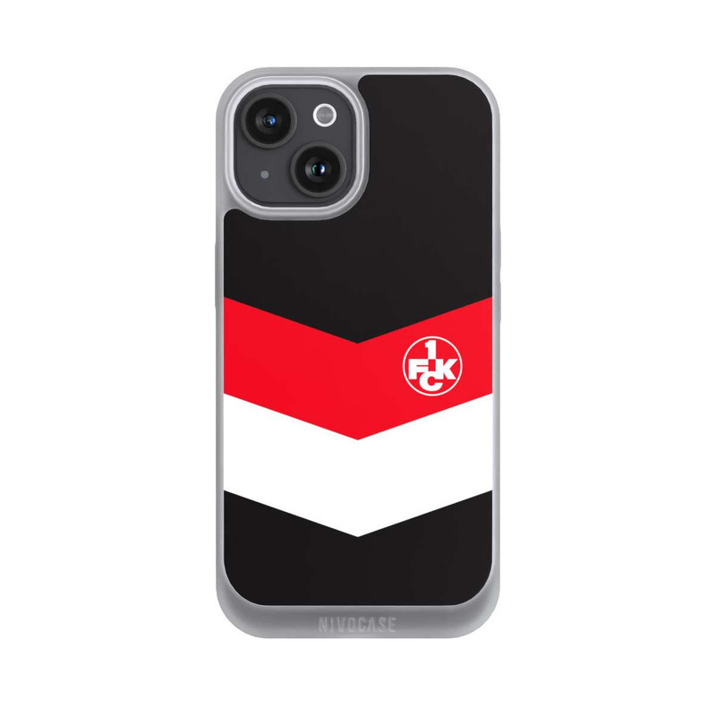 iPhone 15 NIVOpure 1.FCK Blockstreifen Design