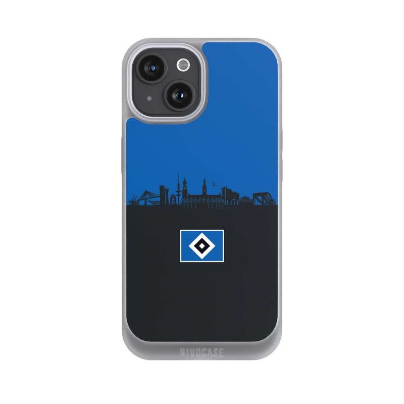 iPhone 15 NIVOpure HSV Skyline Blau Schwarz