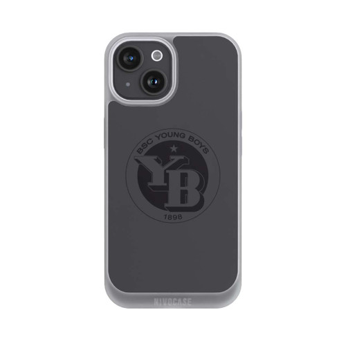 Apple iPhone 15 NIVOpure BSC YB Logo Gris