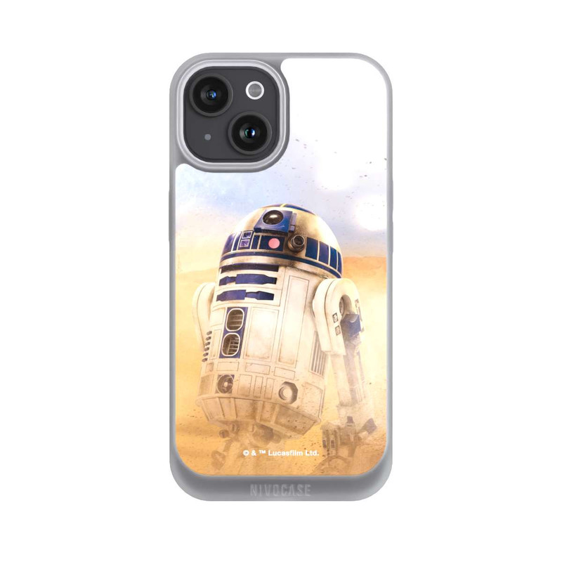 iPhone 15 NIVOpure R2D2 dans le désert