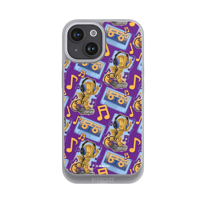 iPhone 15 NIVOpure Groot Comic Headphones Guardians of the Galaxy