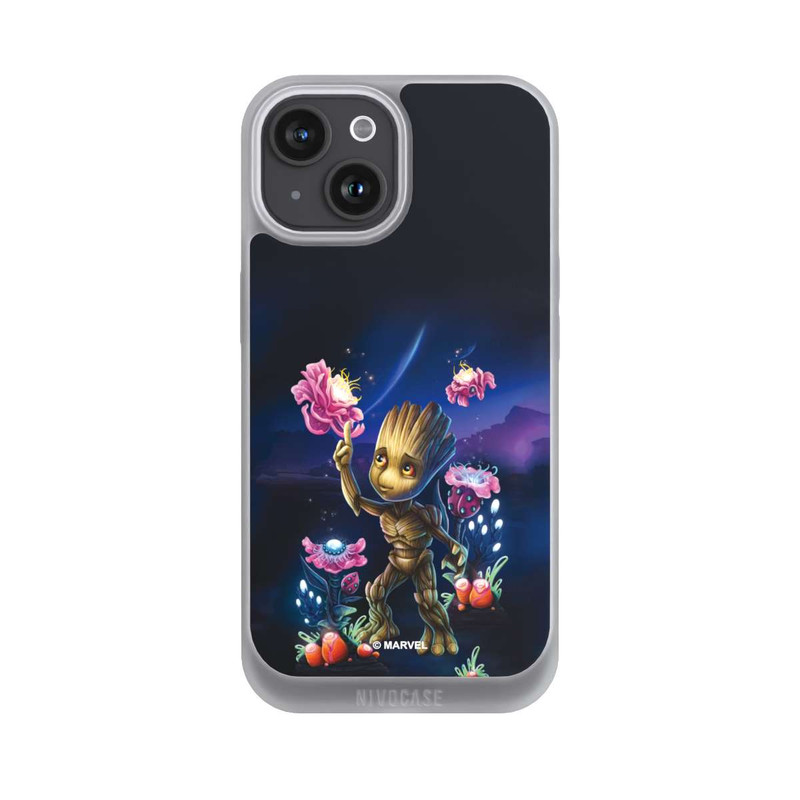 iPhone 15 NIVOpure Baby Groot Blumen