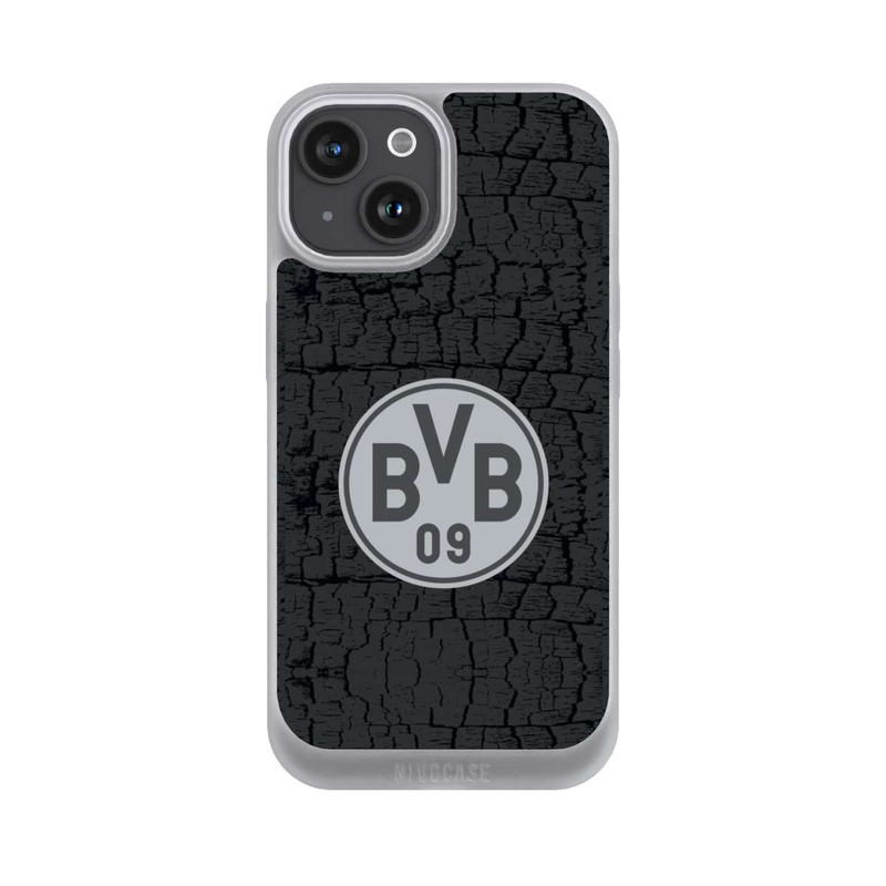 iPhone 15 NIVOpure BVB Trikot Kohle und Stahl