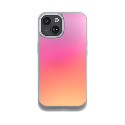 Apple iPhone 15 NIVOpure Pastell Pink Glitch