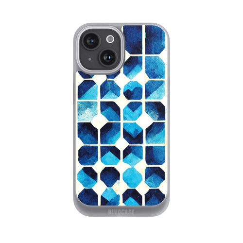 Apple iPhone 15 NIVOpure Blue Pattern