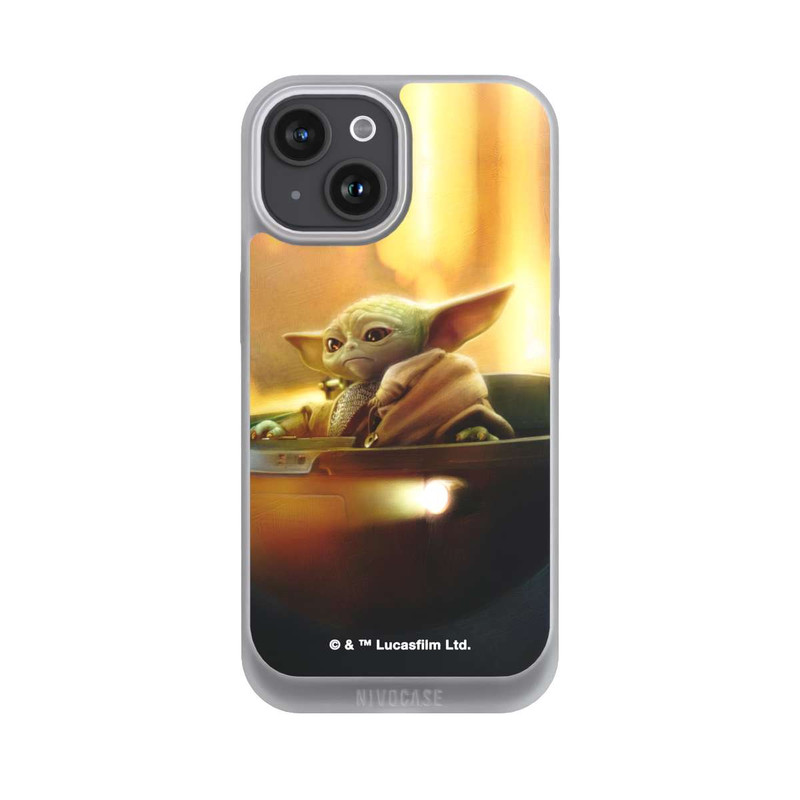 iPhone 15 NIVOpure Grogu In der Schwebegondel