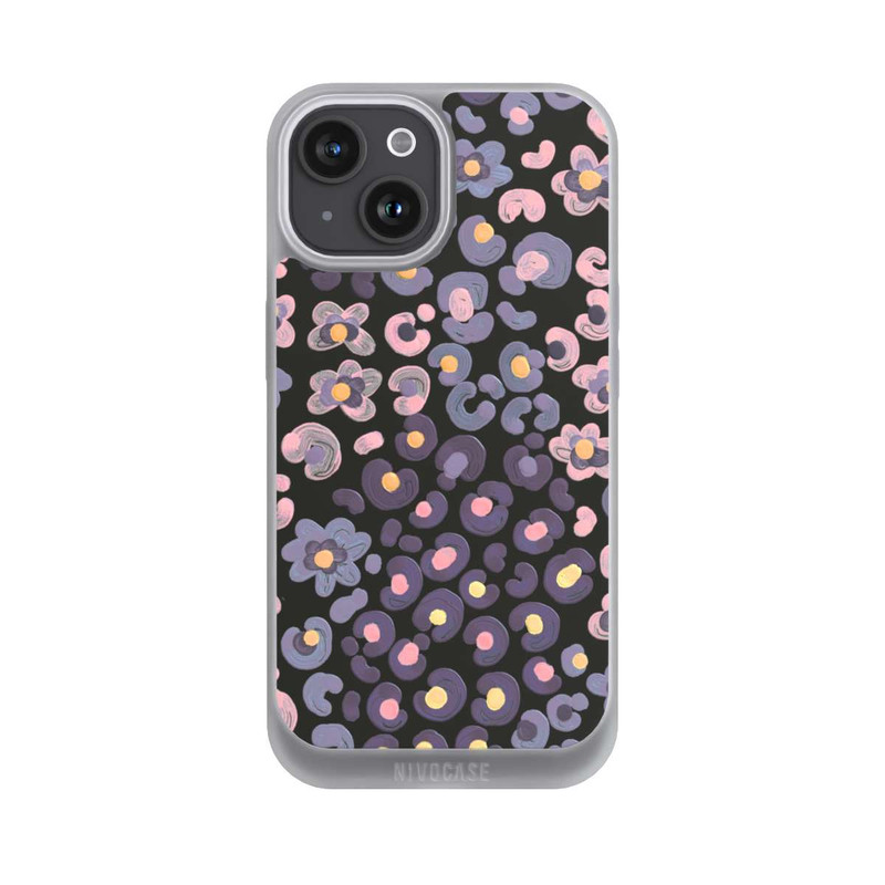 iPhone 15 NIVOpure Tierfell mit Blumen