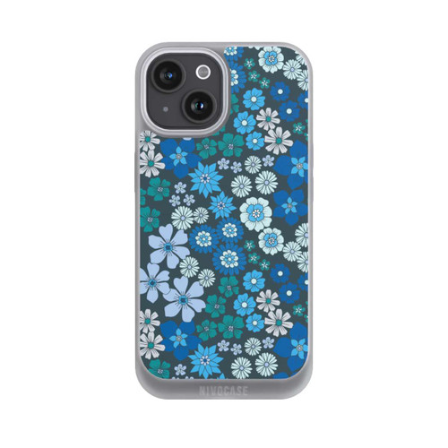 Apple iPhone 15 NIVOpure Blaue Blumen DeinDesign