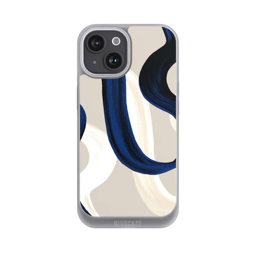 Apple iPhone 15 NIVOpure Abstrakte Pinselstriche 80