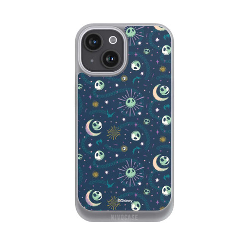 Apple iPhone 15 NIVOpure Nightmare Before Christmas Jack Skellington Pattern Moon