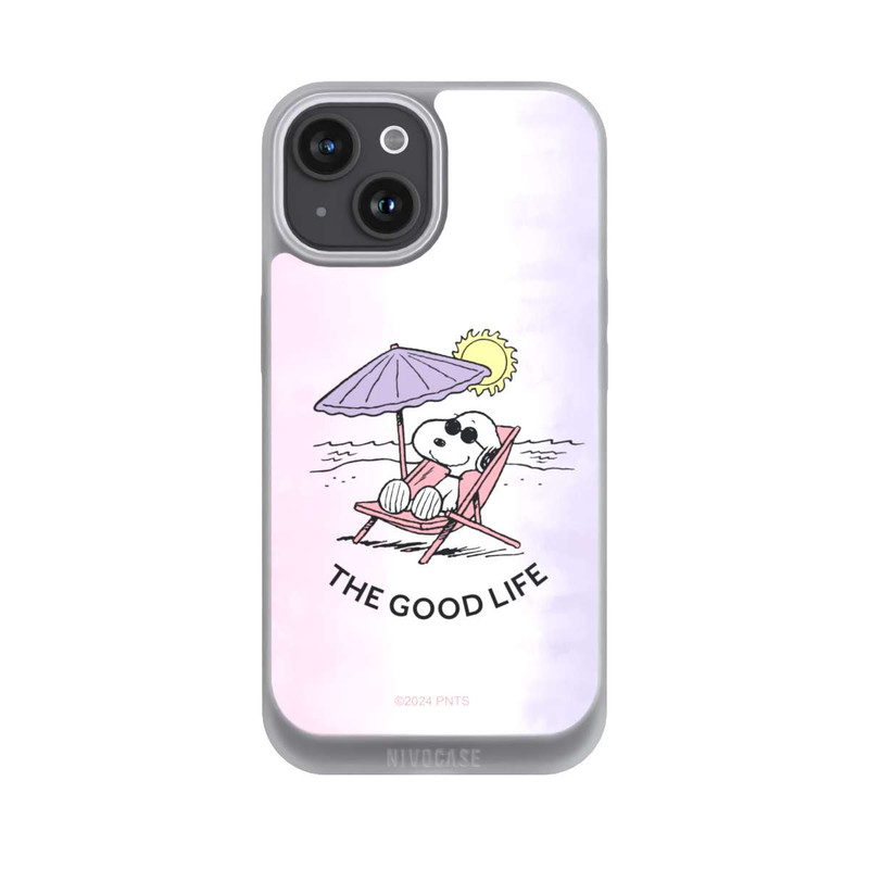 iPhone 15 NIVOpure Snoopy The Good Life
