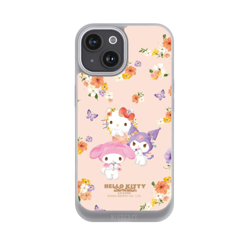 iPhone 15 NIVOpure Hello Kitty Frühlingsblumen