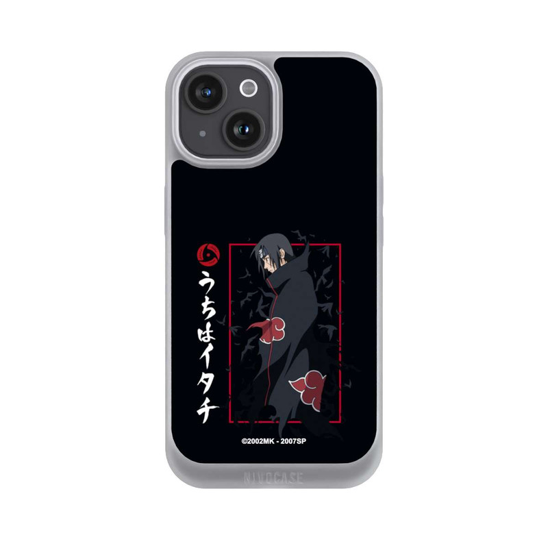iPhone 15 NIVOpure Itachi Krähen Schwarz